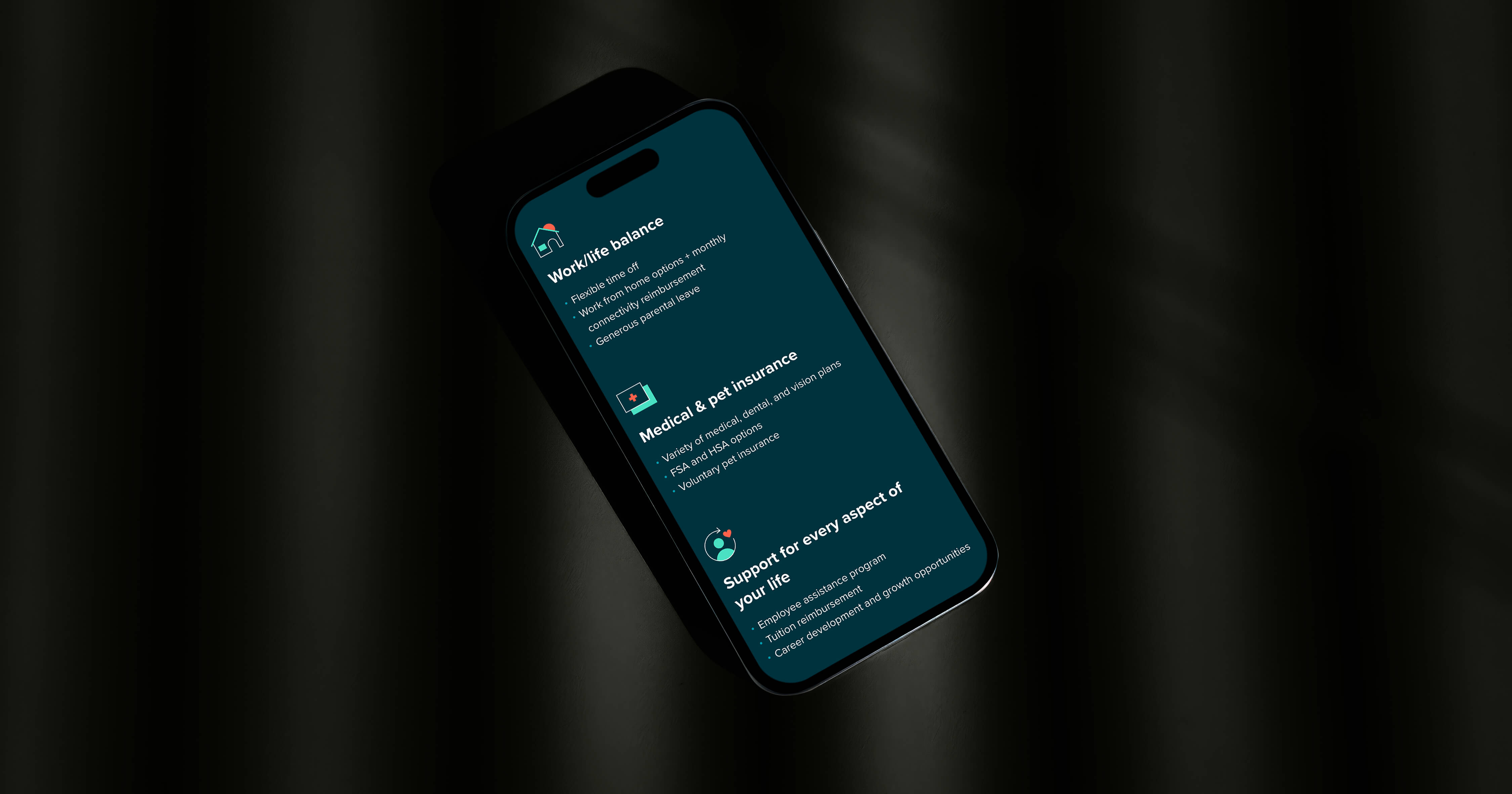 Design of Recurly Careers page.
