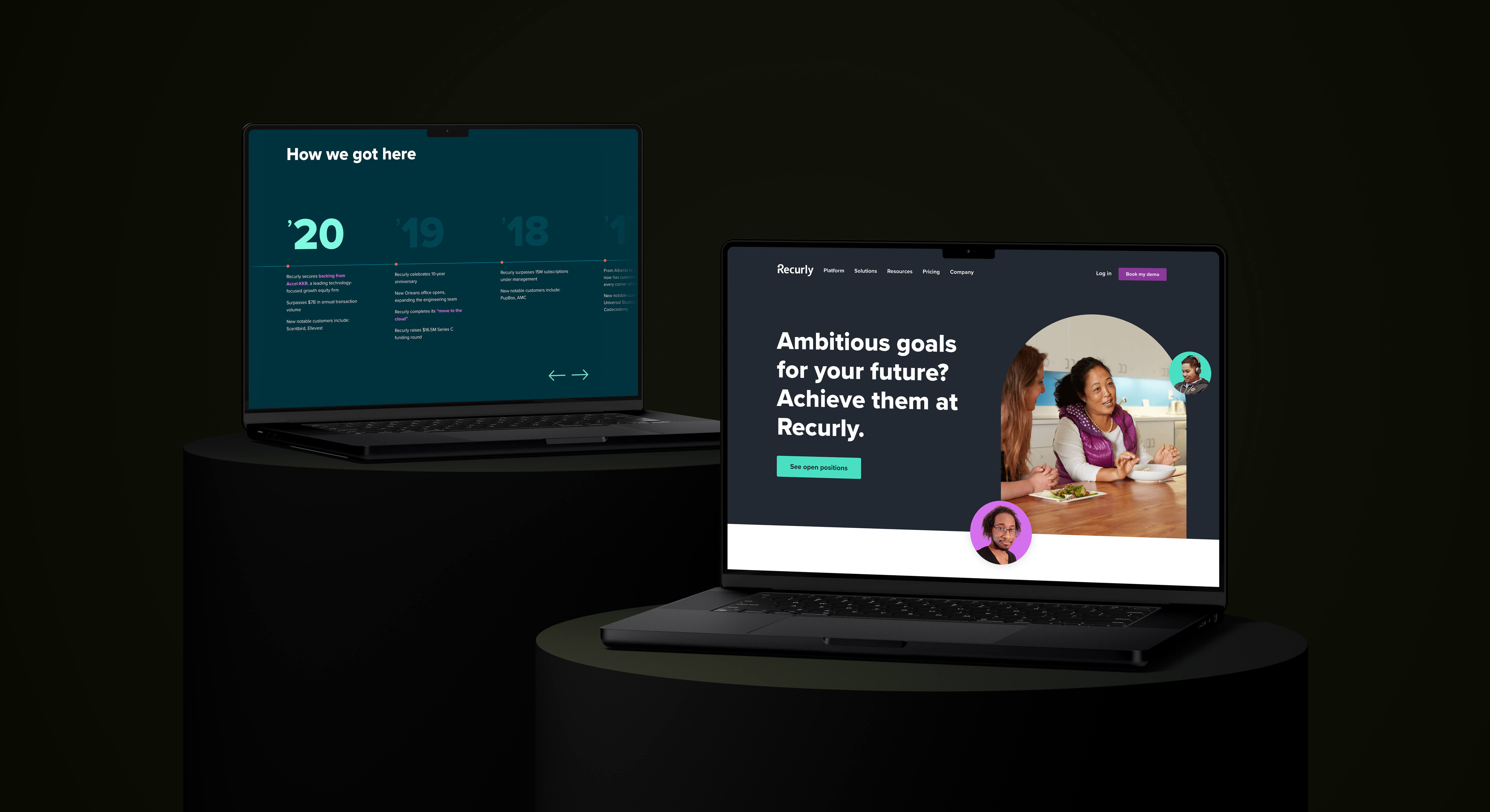 Image of Recurly campaign reading, Digital Subscriptions, Supercharged. Learn more.